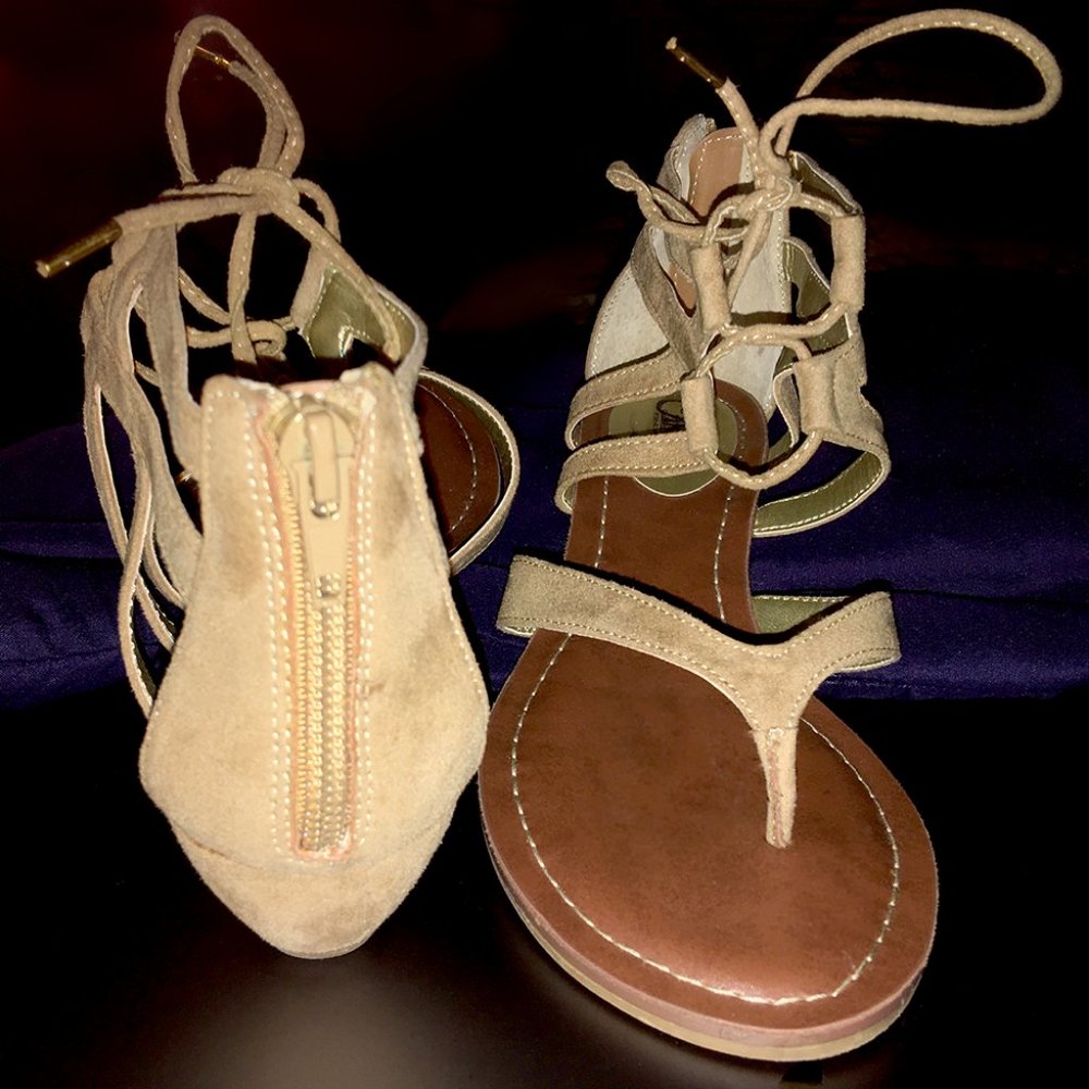 Carlos Santana Strappy Sandals